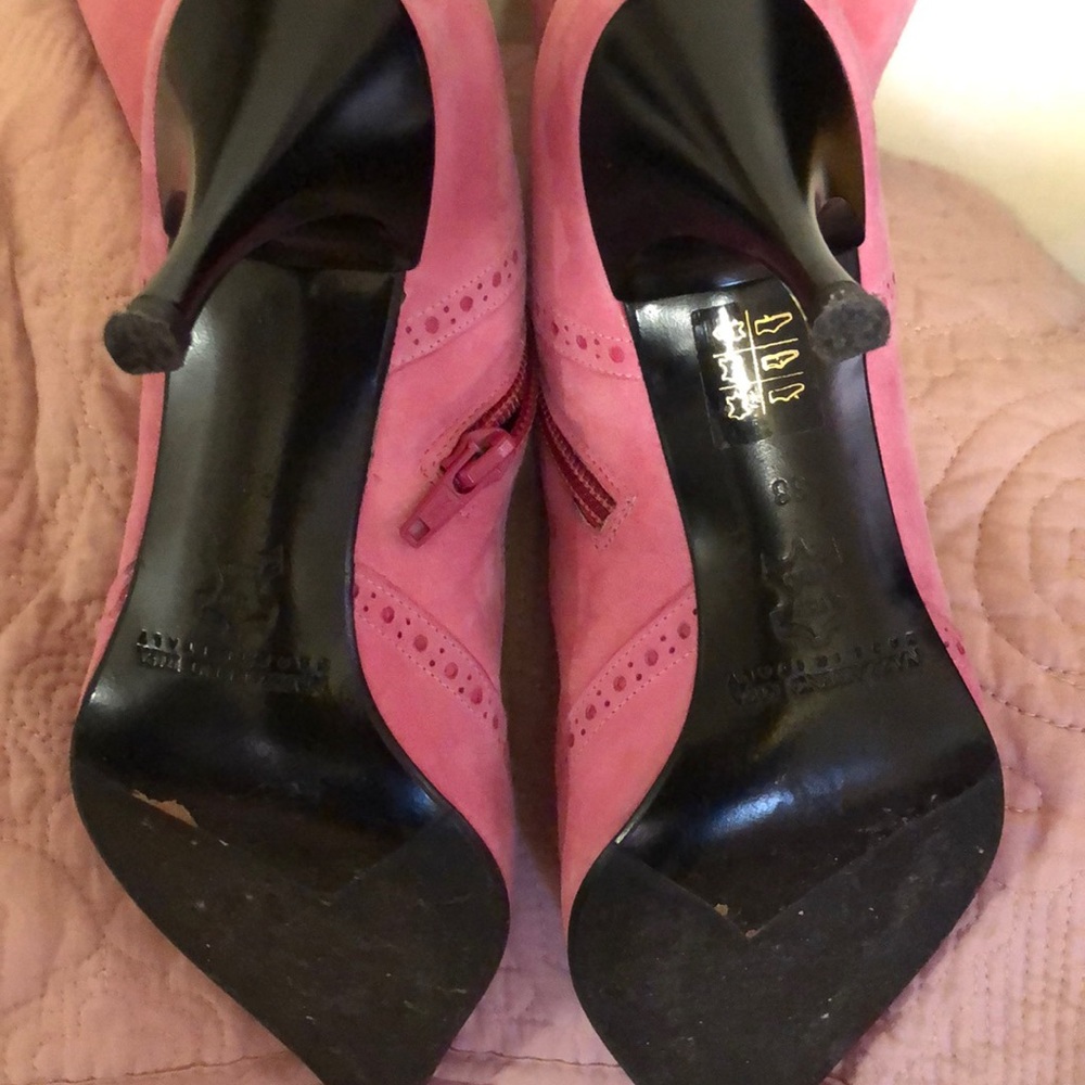 Nazzareno Ripa Pink Suede Boot